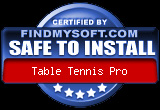 Safe to Install Award from FindMySoft.com